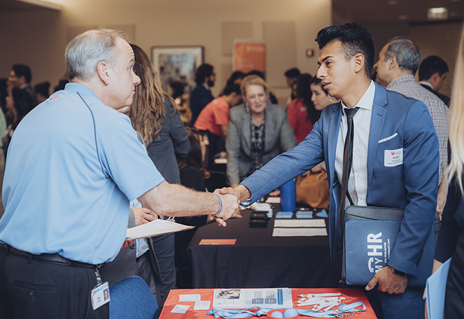 professionals having a meeting
